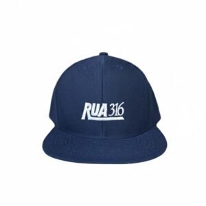 Boné Rua316 – Logo Bordada Azul Marinho