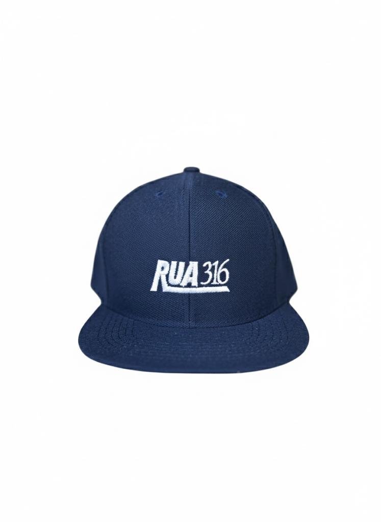 Boné Rua316 – Logo Bordada Azul Marinho