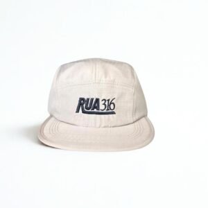 Boné Five Panel Rua316 – Logo bordada Rua316