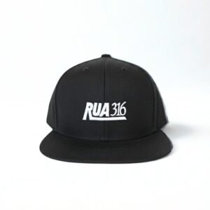 Boné Rua316 – Logo Bordada Branco