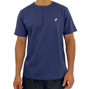 Camiseta Tradicional Azul Marinho – Logo Corvo
